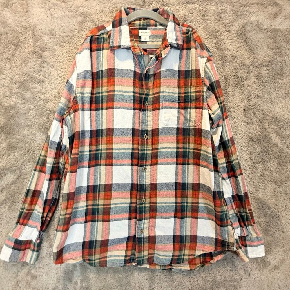 Crewcuts Multicolor Plaid Button Down Shirt